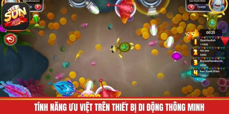 Tính năng ưu việt trên thiết bị di động thông minh